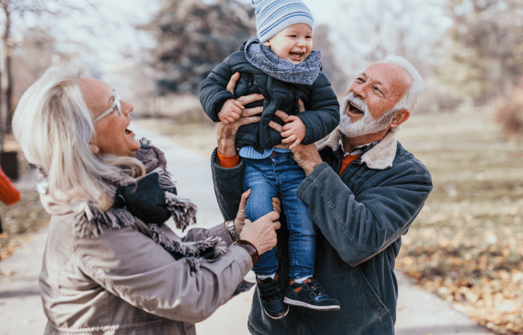 OC Federal Credit Union OCFCU Banking IRA Happy Grandparents