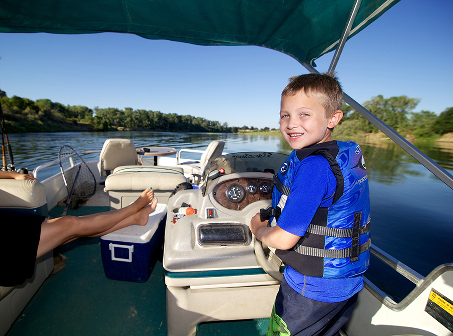 Driving the Boat