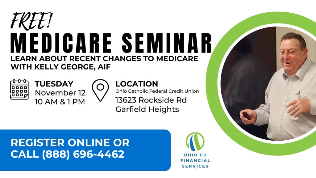 November 12 Medicare Seminar at Garfield Heights Branch